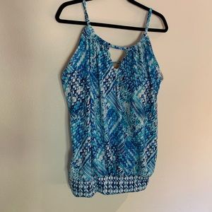 Just My Size bathing suit top size 18 -never worn